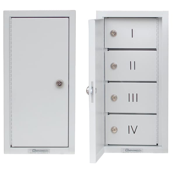 Wall Mounted Patient & Employee Personal Storage Lockers (I-VIII)